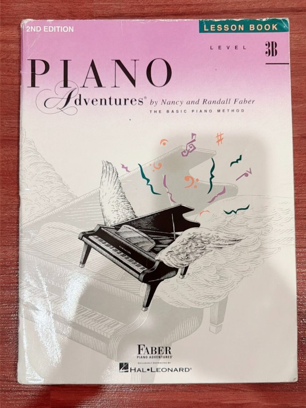 Faber Piano Adventures Level 3B Lesson Book 2nd Edition Sheet Music Method
